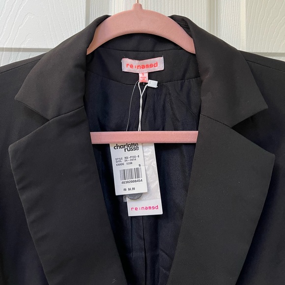 Black blazer romper - Picture 4 of 4